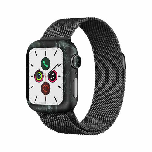 Apple_Watch 5 (40mm)_Graphite_Green_Marble_1